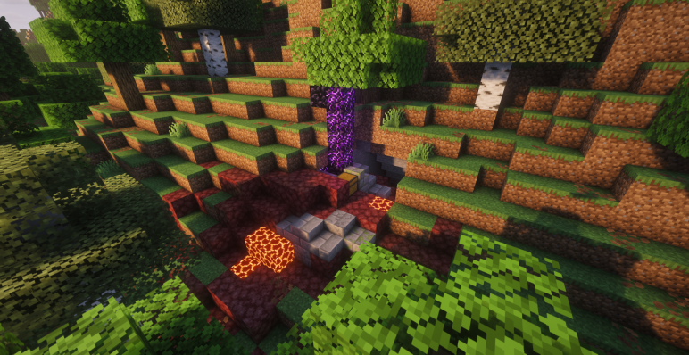 Второй портал в лесу