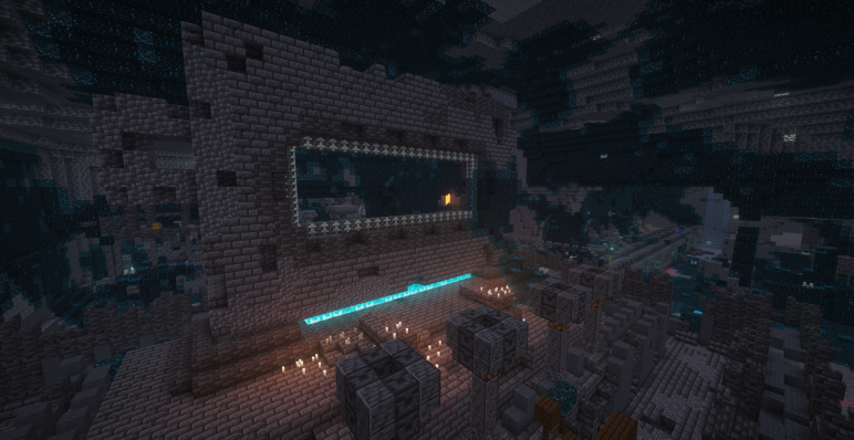 Древний город глубоко под землей