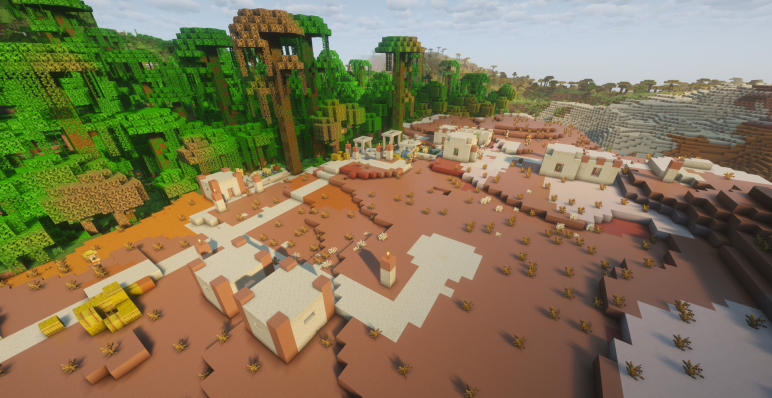 Деревня в пустоши