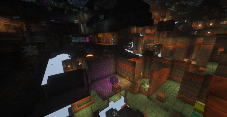 Подземный комплекс под деревней