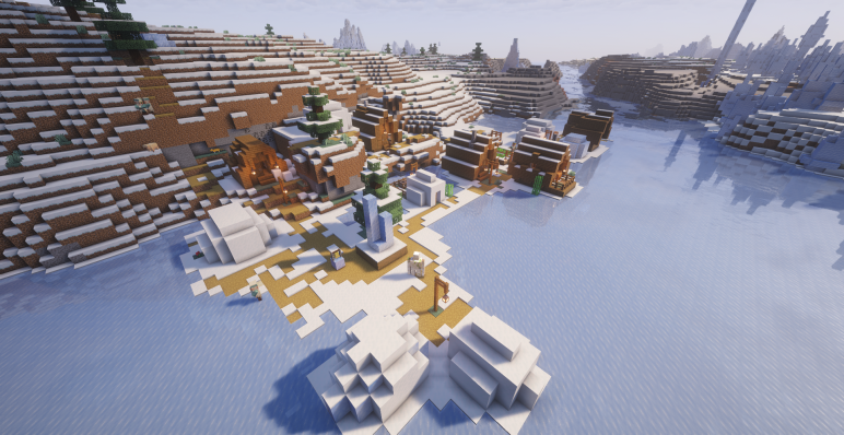 Деревня на западном краю