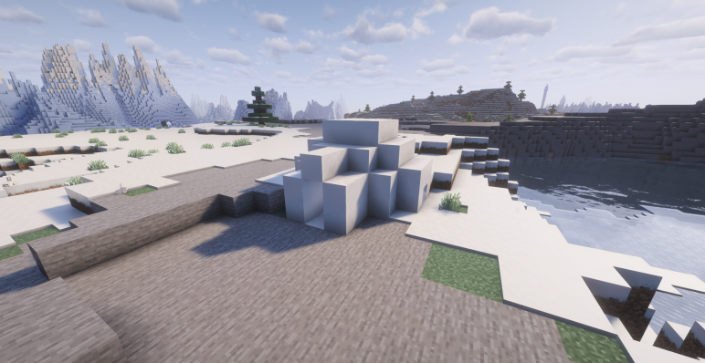 Иглу с подвалом