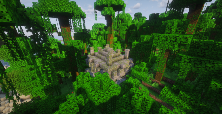 Храм среди зарослей