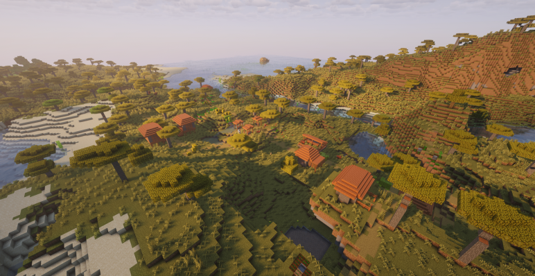 Деревня у побережья