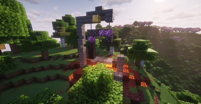 Портал в лесу