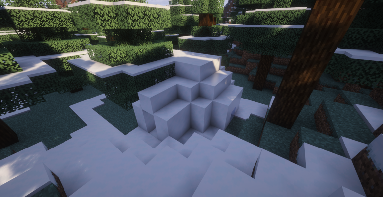 Иглу с подвалом