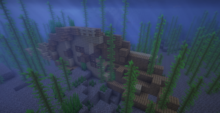 Затонувший корабль