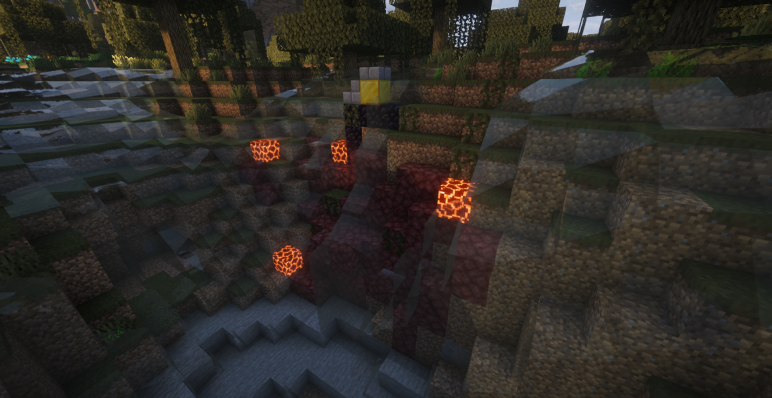 Болотный биом и второй разрушенный портал