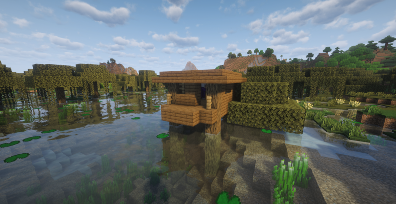 Дом ведьмы на воде