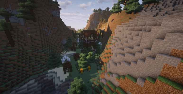 Аванпост в тени холмов