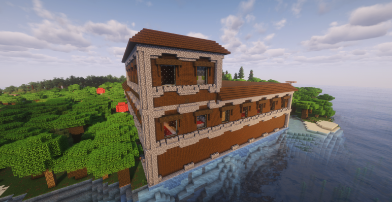 Особняк в темном лесу