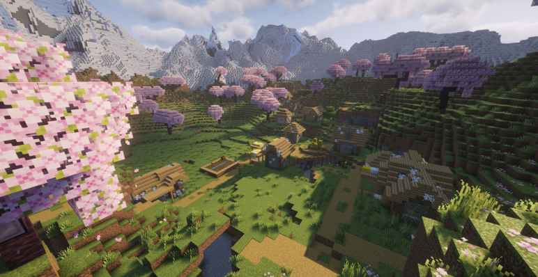 Остров равнин среди снега