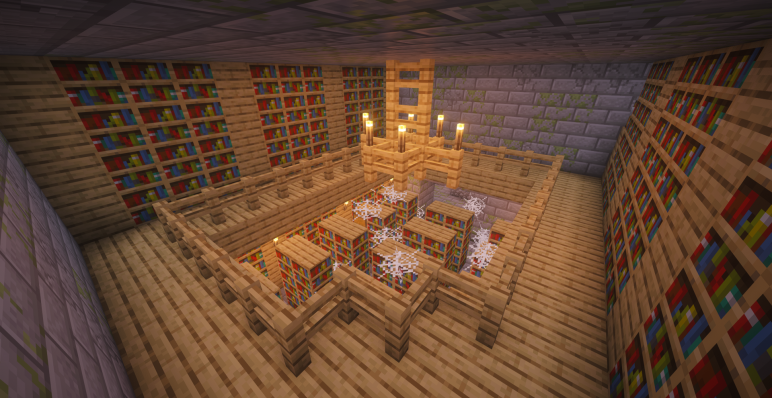 Библиотека в крепости Края 