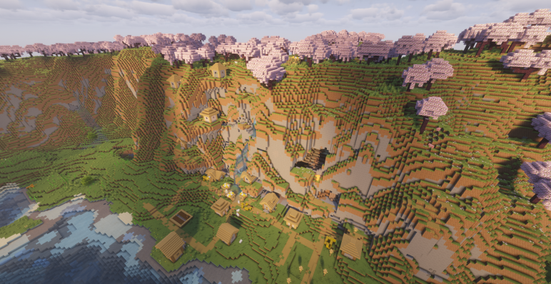 Равнины, вода и деревня