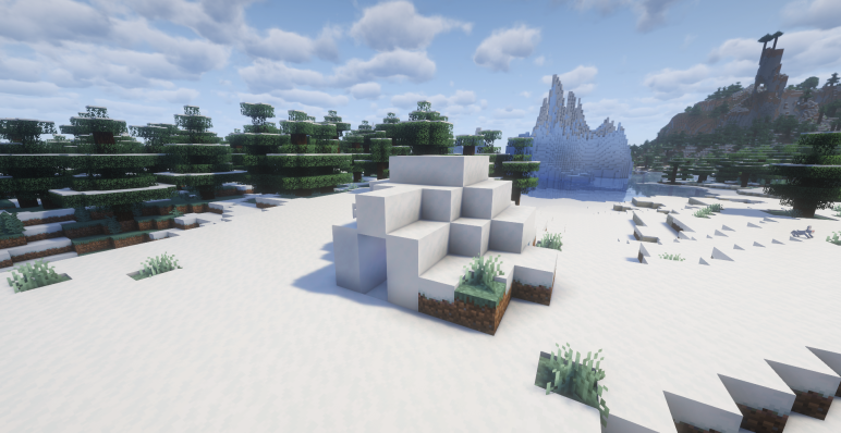 Иглу с тайной под землей