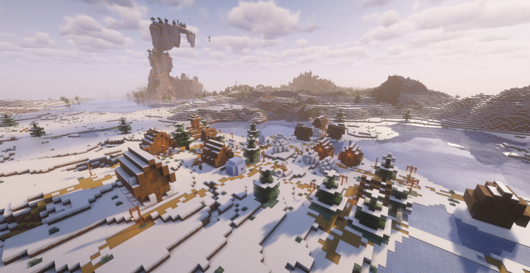 Одна из деревень