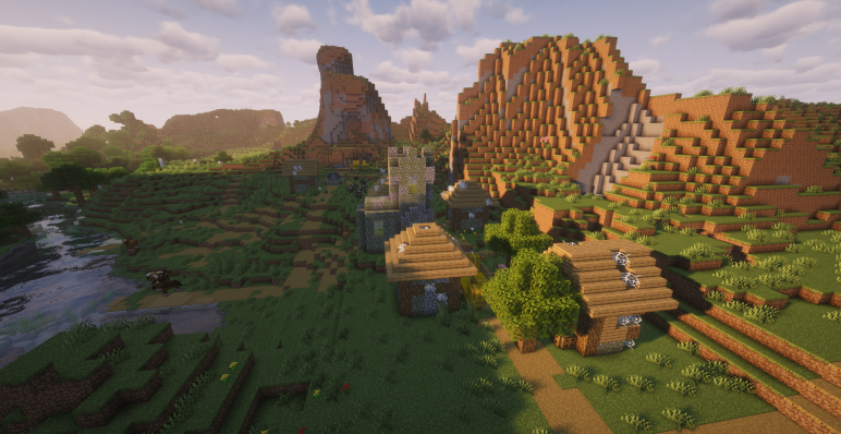 Заброшенная зомби-деревня