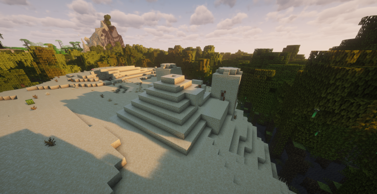 Храм на пустынном острове