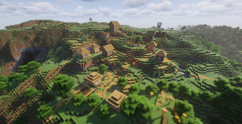 Аванпост и деревня по разные стороны