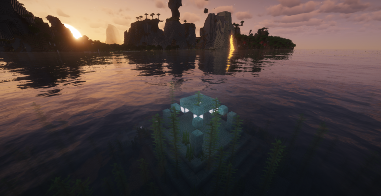 Подводная крепость с другой стороны 